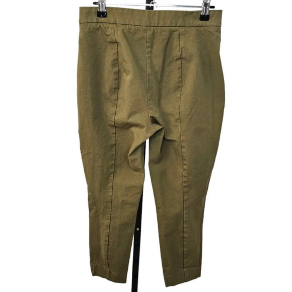 Everlane  Crop Pants Size 4 Green - Picture 3 of 7